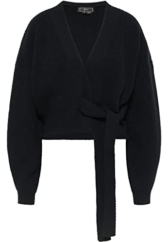 aleva Damski kardigan 11019567-AL04, czarny, XS/S, czarny, XS-S