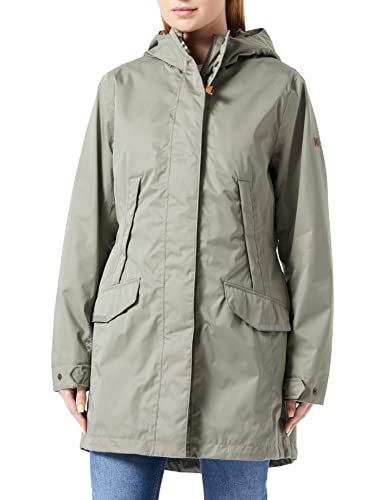 Camel Active Womenswear Damski płaszcz 310564/1F37 Coat, Sage, 48 (DE), Sage
