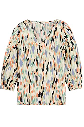 Garcia Damska bluzka z długim rękawem, biała czapka, M, Whitecap, M