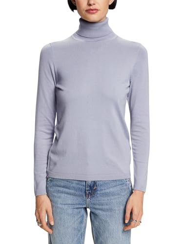 ESPRIT Sweter damski, 445/Light Blue Lavender, L