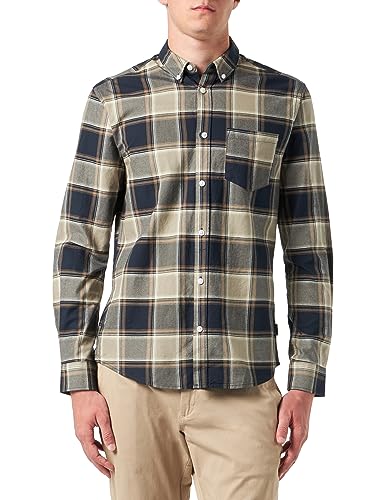 ONLY & SONS Męska koszula w kratkę, granatowy, S