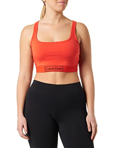 Calvin Klein Damski biustonosz bez podszewki (Ff), Fiesta, XXL