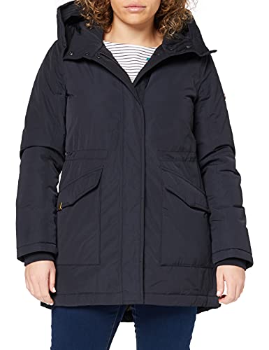 Camel Active Płaszcz Damski 310740, Niebieski Navy 40, 42