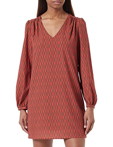 Sisley Damska sukienka 4C2GLV02M, wielokolorowa, różowa 73T, 38 (DE)