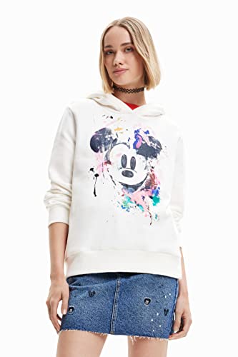 Desigual Bluza damska, biały, XS