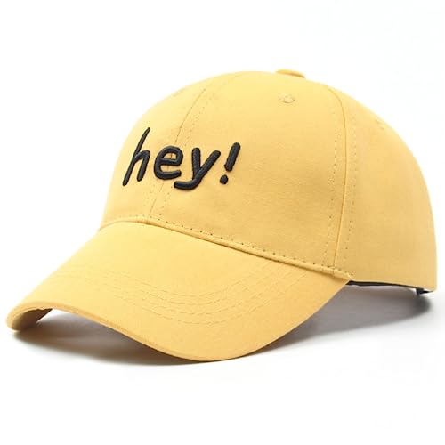Clotth Czapka bejsbolowa, słodkie dziecko, chłopiec, dziewczynka, jesień, osłona przeciwsłoneczna, czapka z daszkiem, dzieci, 50-żółty (Ages 2-7), jeden rozmiar