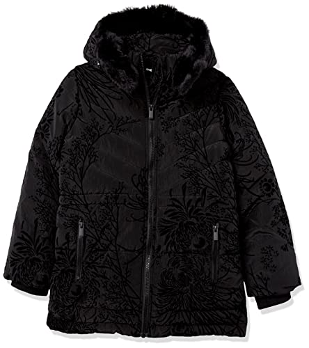 Desigual Chaq_Moselle kurtka dla dzieci i dziewcząt, Czarny, 2021-03-04T00:00:00.000Z