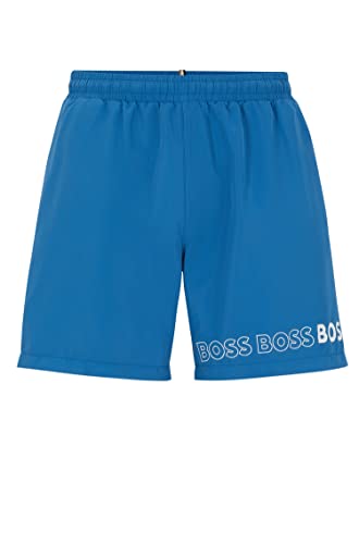 BOSS Męskie szorty kąpielowe Dolphin Open Blue492, XL, Open Blue492, XL