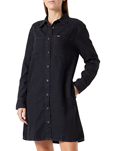 ALL TERRAIN GEAR X Wrangler Damska sukienka westernowa casual, Blackopedia, M