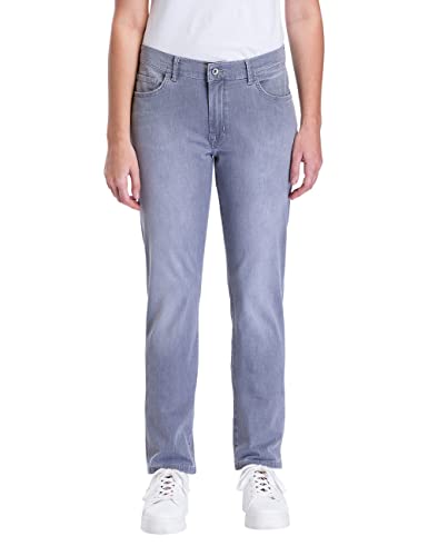 Pioneer Damskie spodnie jeansowe Straight Leg Betty, Light Grey Used (9842), 44W / 28L