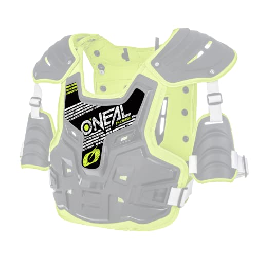 O'NEAL | Protector Spare Part | Motocross Enduro | Trwała naklejka zastępcza dla PXR Stone Shield | Zapasowa naklejka PXR Stone Shield | Czarny Yellow | OS