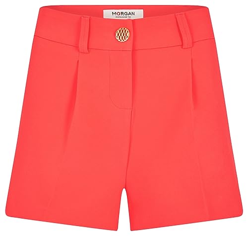 Morgan Damskie spodnie SHORI.F pomarańczowe T44, Papaya, 42