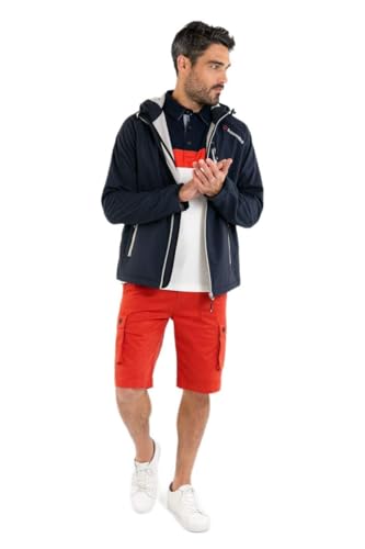 Bermudes Męska kurtka softshell SEAHOOD , L, NIEBIESKI
