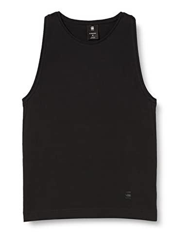 G-STAR RAW Women's Racer Slim Tank top wmn T-Shirt, czarny (dk Black D23132-D275-6484), L, Czarny (Dk Black D23132-d275-6484), L