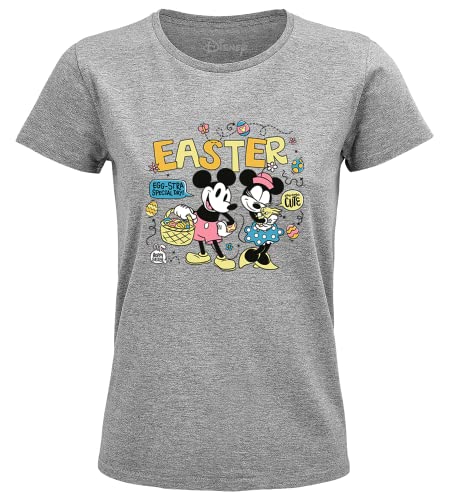 Disney Koszulka damska, Szary Melange, XL