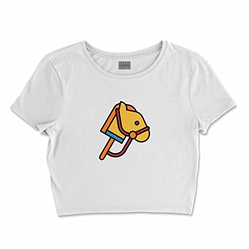 Bona Basics, Koszulka damska z nadrukiem cyfrowym,%100 bawełna, biała, casualowa, topy damskie, rozmiar: S, biały, S Krótki