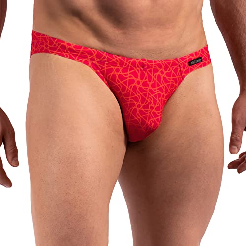 Olaf Benz kąpielówki męskie, Maze Orange, XXL