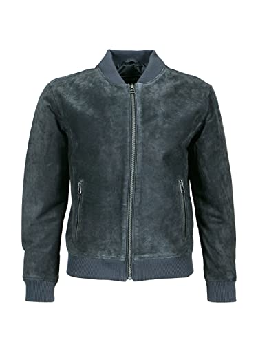 Freaky Nation Męska kurtka skórzana Ted-FN, Dark Anthra, 4XL