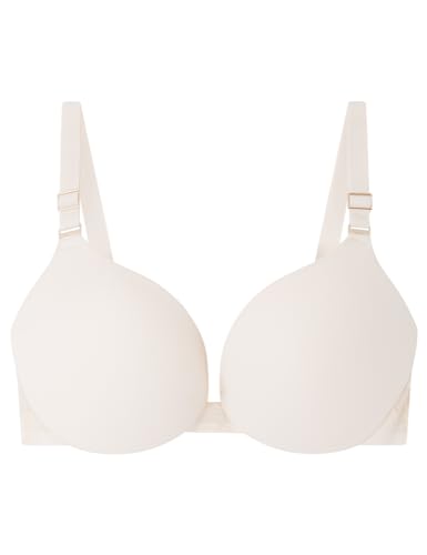Women'secret Biustonosz Push UP, kość słoni, C