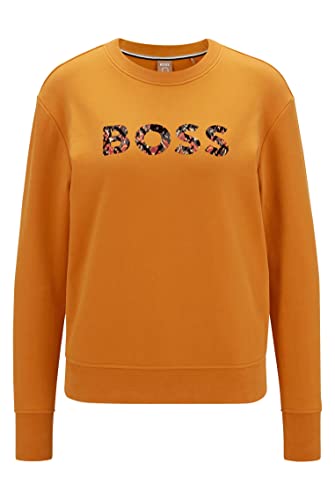 BOSS Bluza damska, żółta, L (DE)