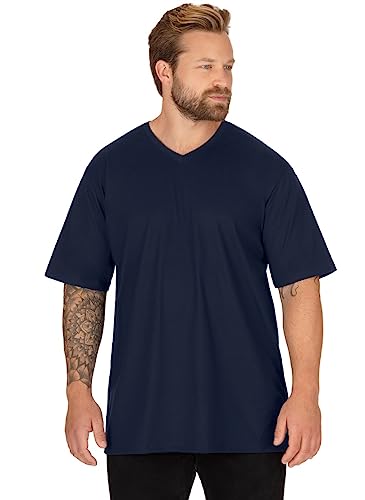 Koszulka męska Trigema, Niebieski (Navy 046), 5XL