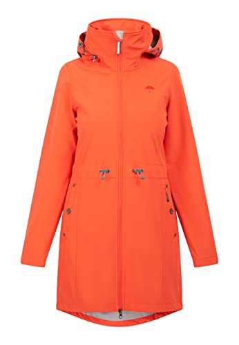 Schmuddelwedda Płaszcz softshell damski 34313678, Orangerot-280, XL