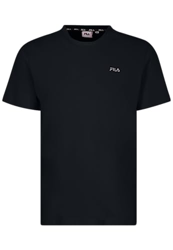 FILA Męski t-shirt BERLOZ, czarny, XS, czarny, XS