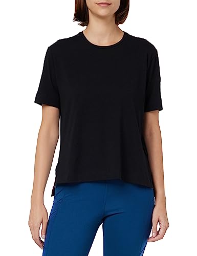 Macron Damska koszulka Athleisure Scc Dakhla Over Black Ss Wmn sweter, S, Czarny, S
