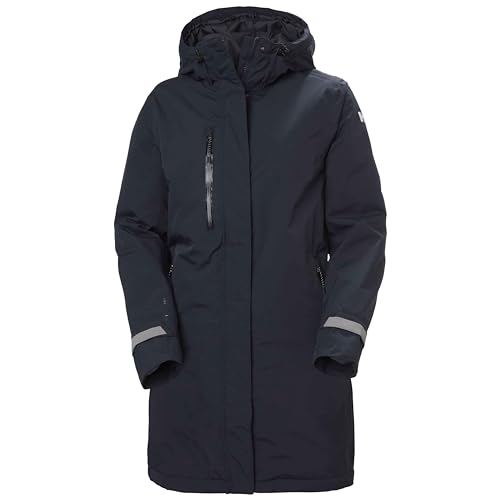Helly Hansen Damski płaszcz przeciwdeszczowy Adore izolowany płaszcz przeciwdeszczowy, 597 Navy, XXL