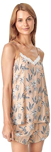CCDK Copenhagen Women's Karen Chemise Top Night Shirt, Moonlight AOP, L