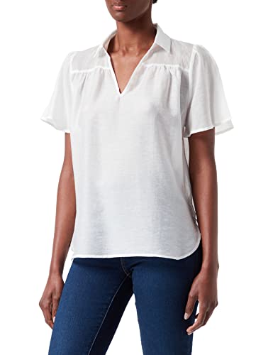 edc by ESPRIT Bluzka damska, 110/Off White, L