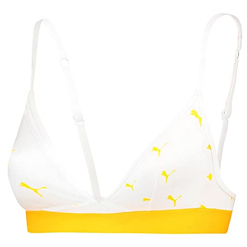 PUMA Trójkątne skarpety damskie z logo kota, Mango, M