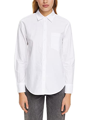 ESPRIT Bluzka damska 993EE1F310, 100/WHITE, XL, 100 / biały, XL