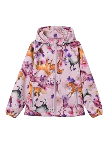 NAME IT Kurtka dziewczęca, Keepsake Lilac, 134 cm