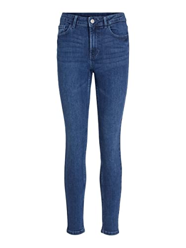 Vila Dżinsy damskie, niebieski (medium blue denim), S x 30L