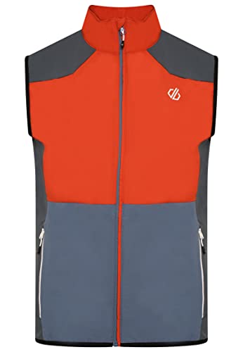 Dare2b męska kurtka kamizelka Aptile II, palony łosoś / Orion szary/niebieski Stellar Blue, M