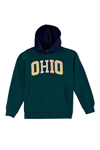 DeFacto Bluza chłopięca z kapturem, Petrol, 5-6 lat