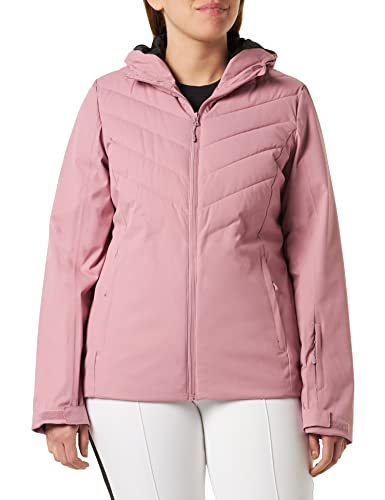 Damska kurtka narciarska 4F Kudn003 dżinsy, ciemny róż, XL, Ciemnoróżowy, XL
