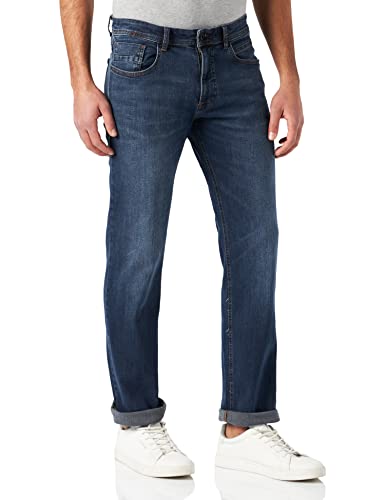 camel active Spodnie męskie, niebieski od czarny, 36W / 30L