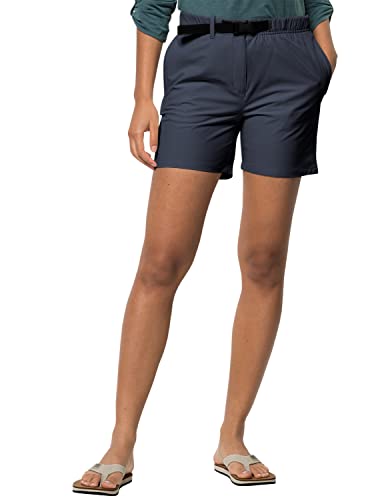 Jack Wolfskin Szorty Damskie Summer Lifestyle W, Niebieski (Night Blue), 42