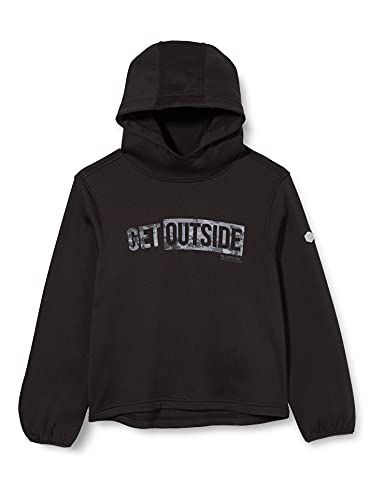 Regatta Unisex dziecięca kurtka Junior Highton Extol, Czarny, 5-6 Lata