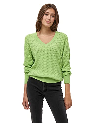 Peppercorn Sweter damski Rosalia dekolt w serek, Opaline Gree, 50 Duże Rozmiary