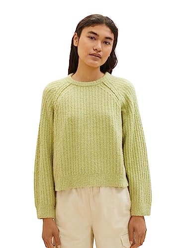 TOM TAILOR Denim Sweter damski, 32256 - Dusty Pear Green, XL