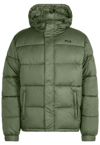 FILA Bensheim Padded kurtka męska, khaki-zielony (Oil Green), XL