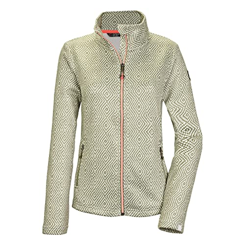 Killtec Damska kurtka polarowa ze stójką KOS 92 WMN KNTFLC JCKT, oliwkowa, 48, 38003-000