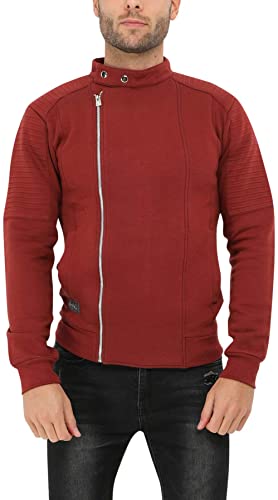 HOPENLIFE Golf Sweter Męski, Bordowy, XL