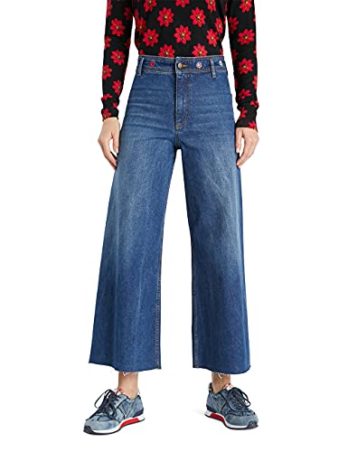 Desigual Dżinsy damskie Denim_claudi, niebieski, 34 PL