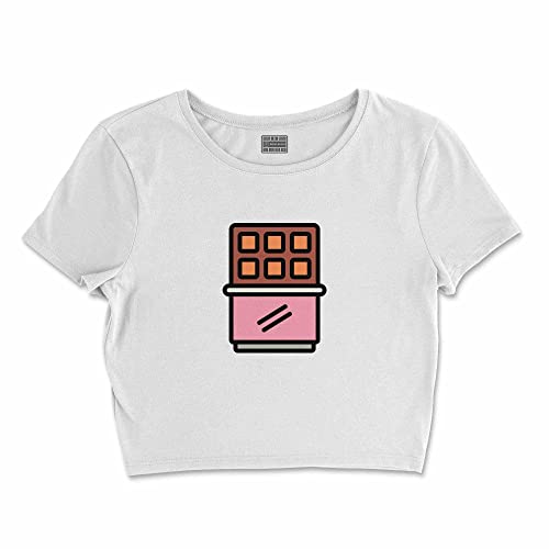 Bona Basics, Damski T-shirt basic, z nadrukiem cyfrowym, 100 bawełny, biały, swobodny, damski top, rozmiar: XL, biały, XL