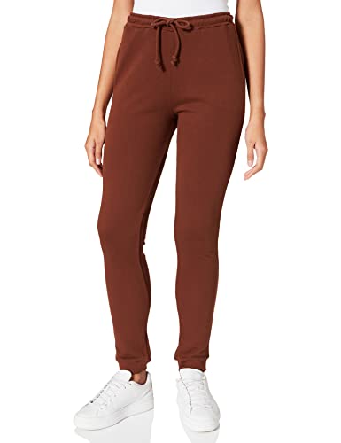 NA-KD Damskie spodnie dresowe spodnie treningowe, brązowy, XXS