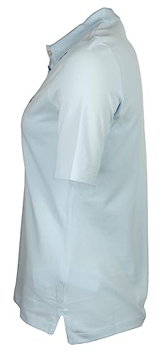 GANT Oryginalna damska koszula polo LSS Pique, Waterfall Blue, standardowa, niebieski (waterfall blue), XL